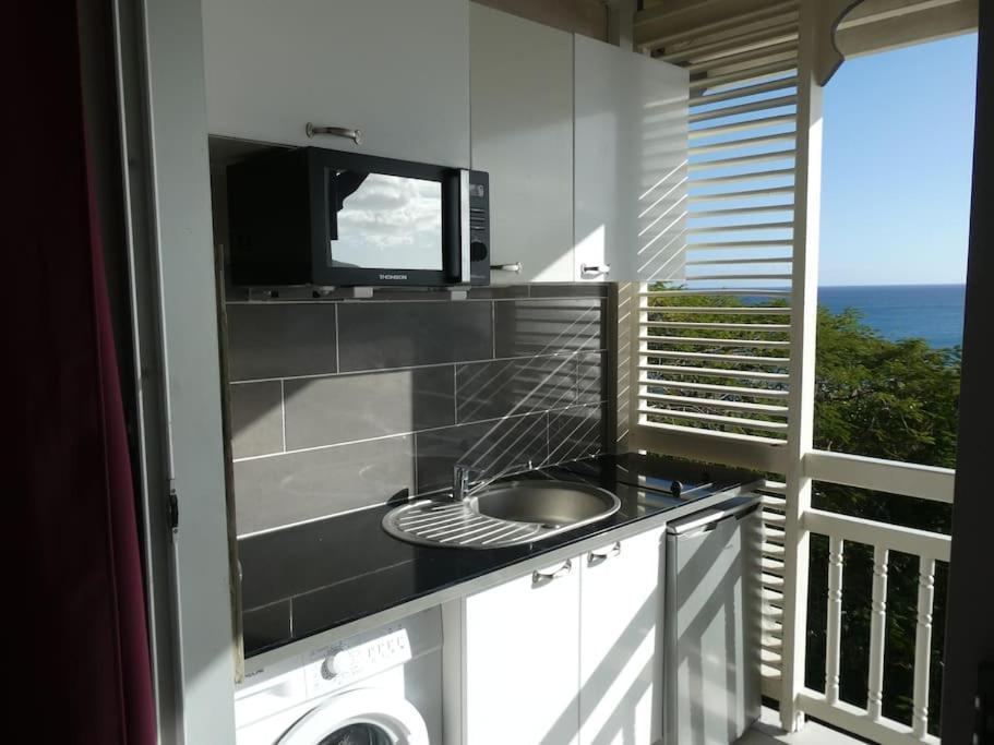 Appartement Terrasse Vue Mer Et Piscine Le Diamant Bagian luar foto